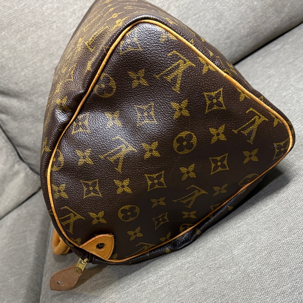 Louis Vuitton Speedy 30 Monogram Authentic COA LegitGrails MB2067 - Picture 9 of 15